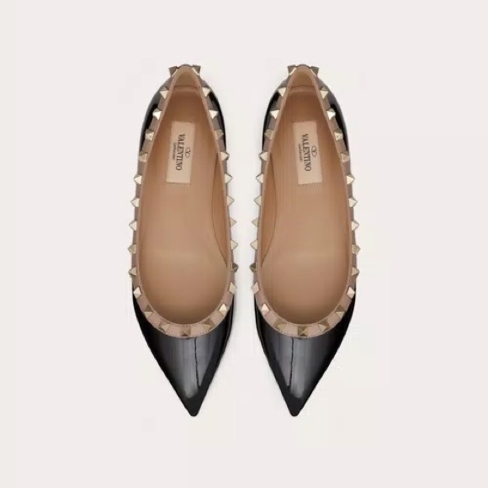 Valentino patent leather flats